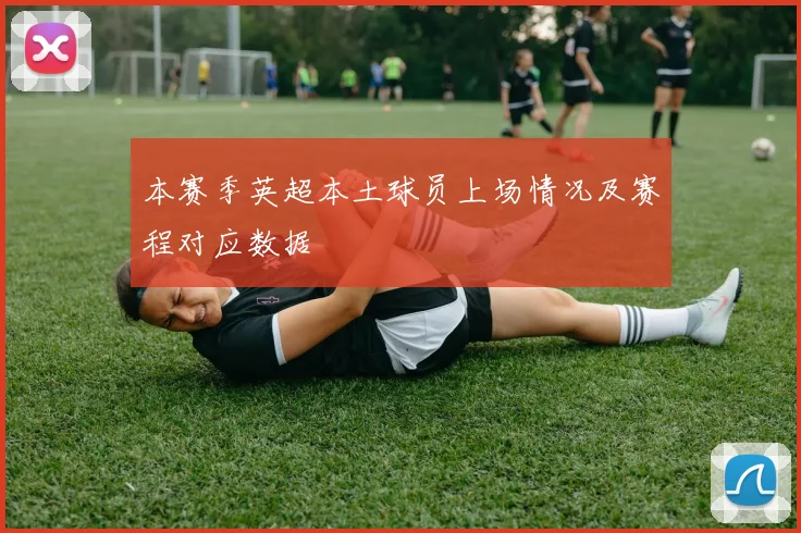 本赛季英超本土球员上场情况及赛程对应数据
